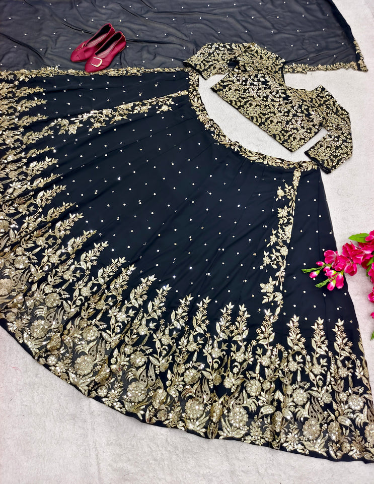 Launching New Disin Lehenga Choli With Dupatt Set*