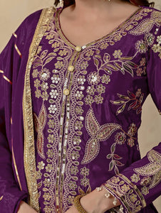 Launching New Designer Party Wear Look Top , Sharara and Dupatta