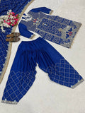 Launching New Designer Party Wear Look Top ,Dhoti Salwar and Dupatta *👌❤️