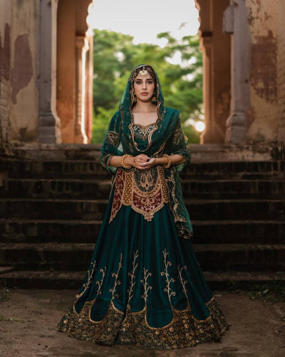Top  Lengha With Dupatta