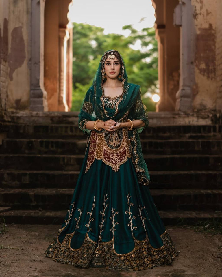 Top  Lengha With Dupatta