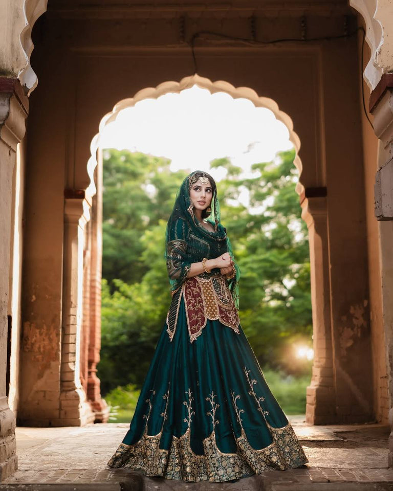 Top  Lengha With Dupatta