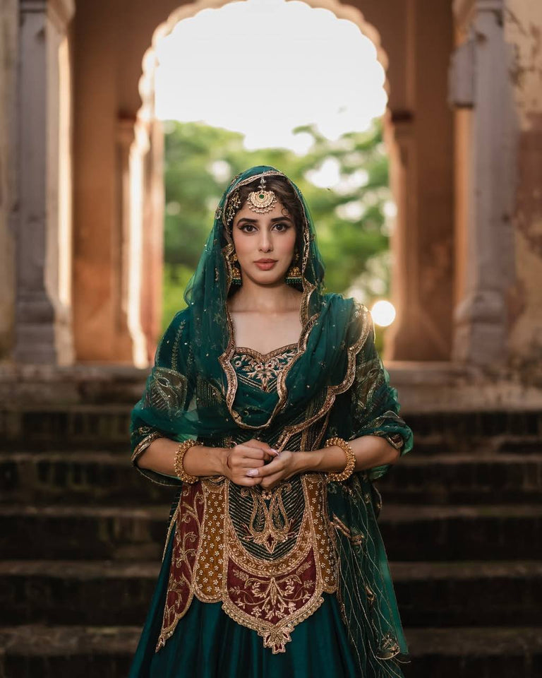 Top  Lengha With Dupatta