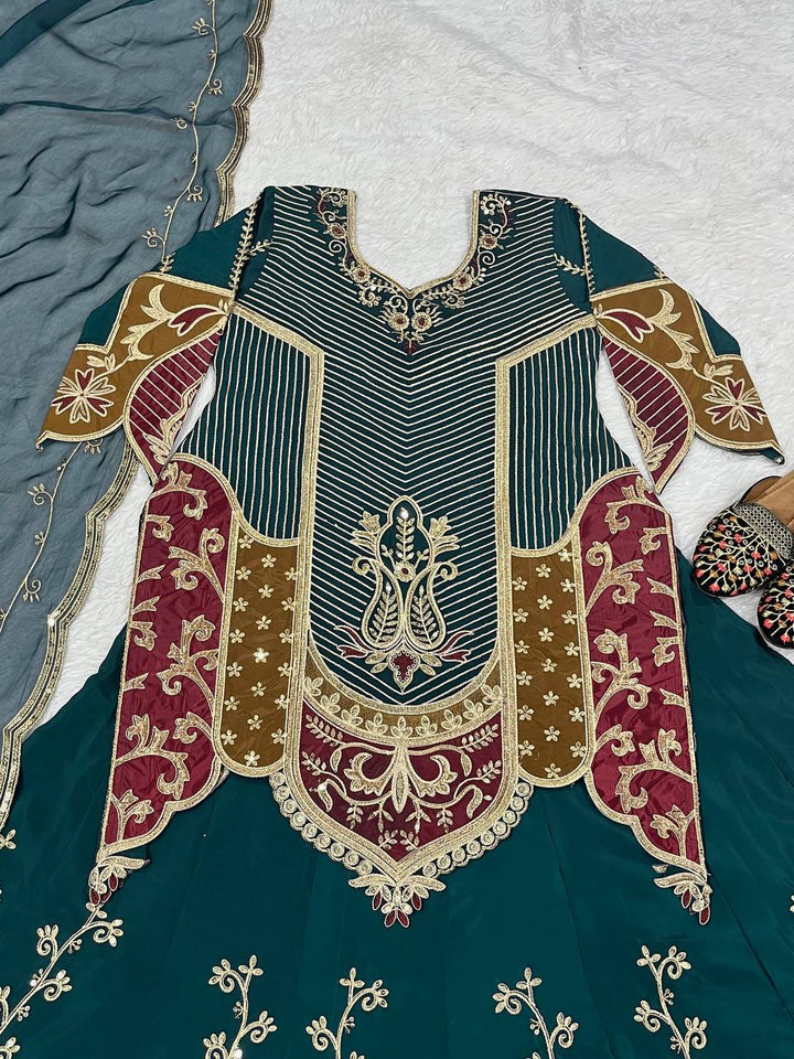 Top  Lengha With Dupatta