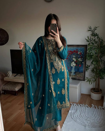 TOP Pant With Dupatta