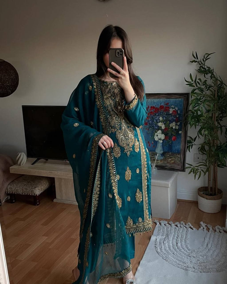 TOP Pant With Dupatta