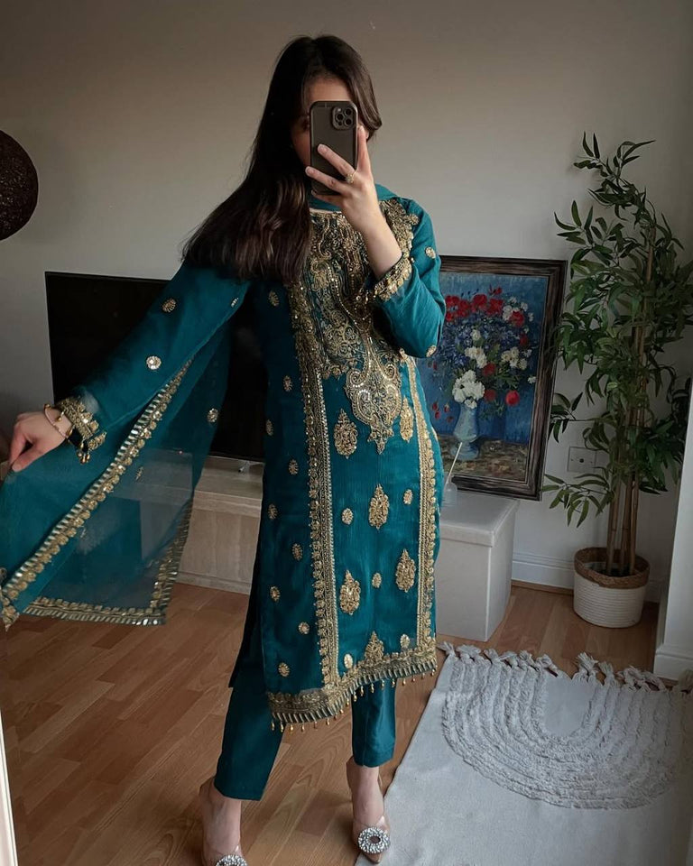 TOP Pant With Dupatta