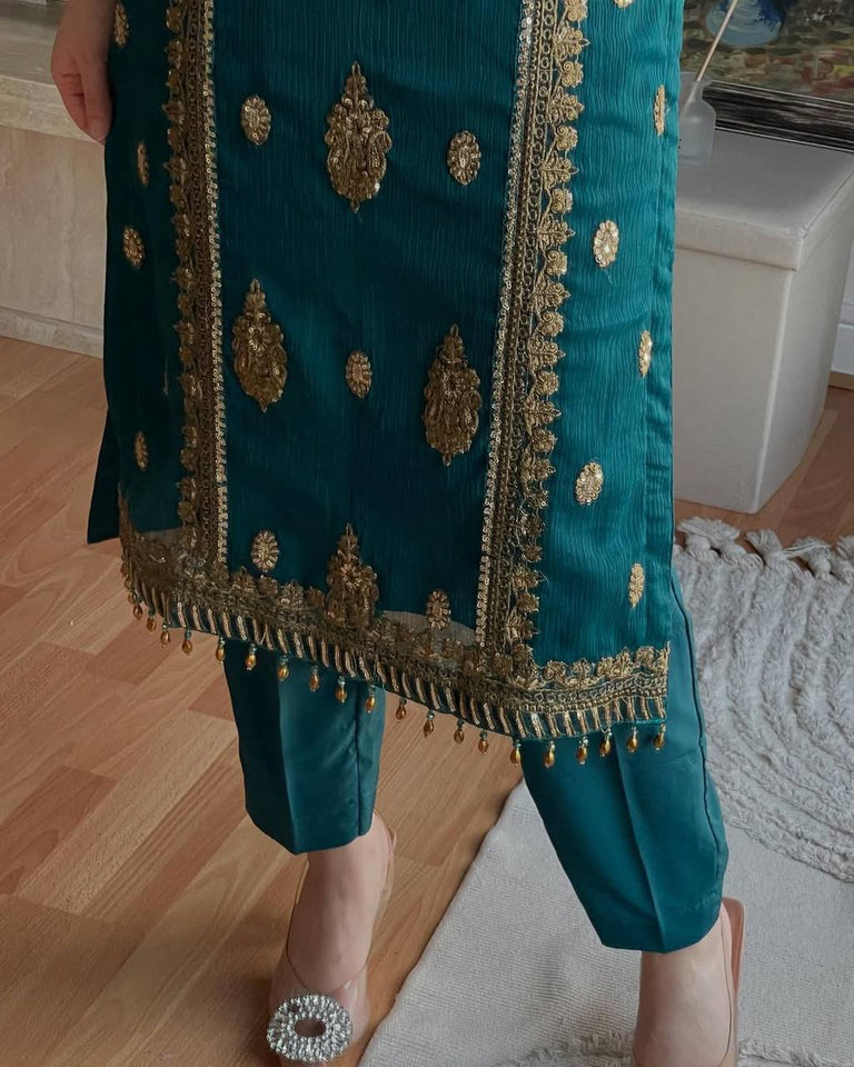 TOP Pant With Dupatta