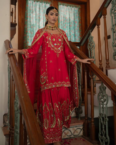 TOP Sarara With dupatta