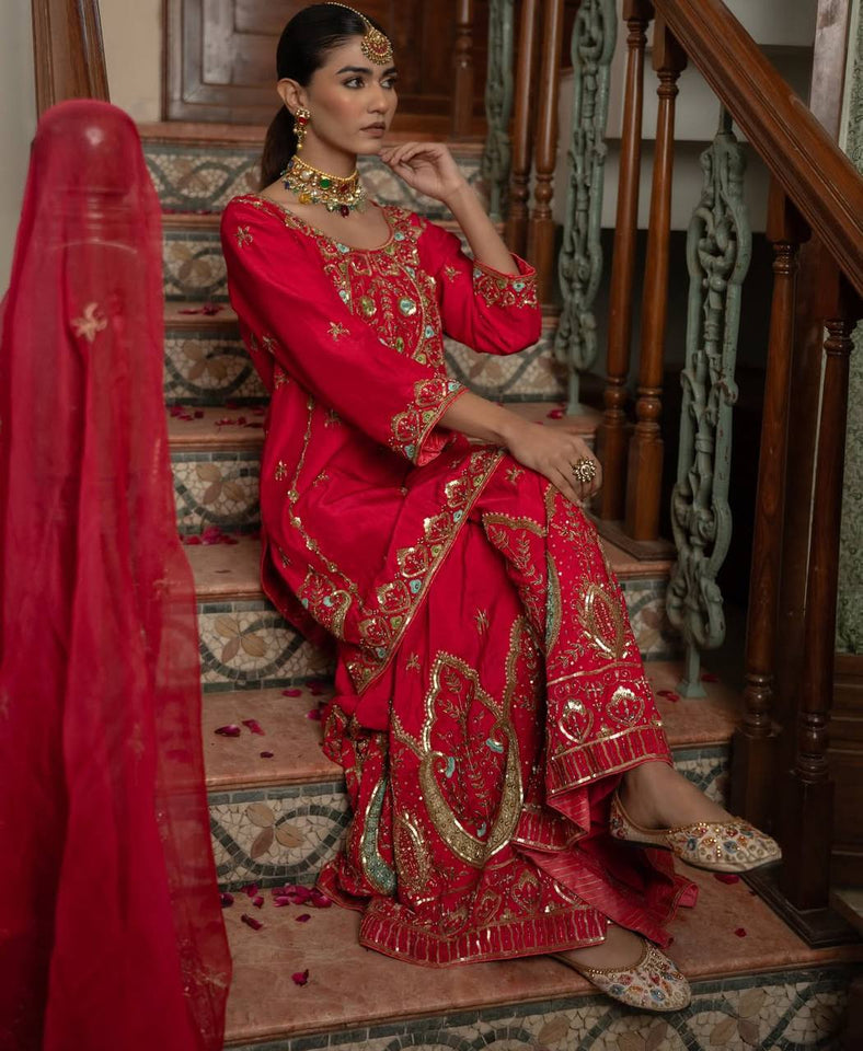 TOP Sarara With dupatta
