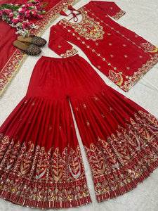 TOP Sarara With dupatta
