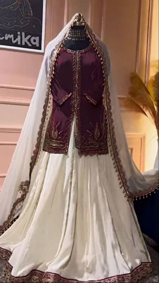 TOP  Lehnaga  With Dupatta