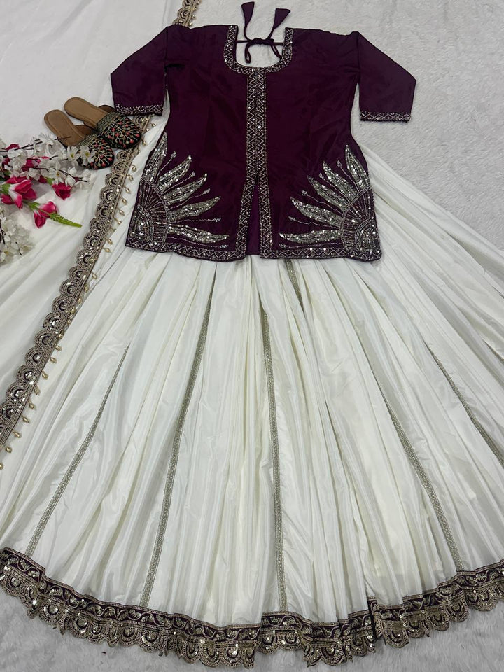 TOP  Lehnaga  With Dupatta