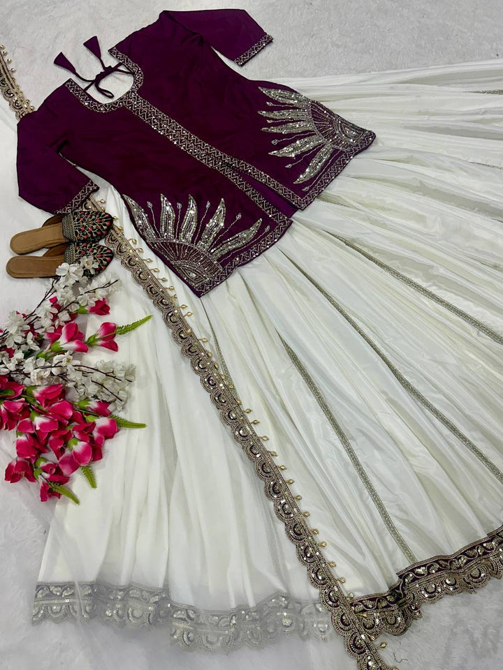 TOP  Lehnaga  With Dupatta