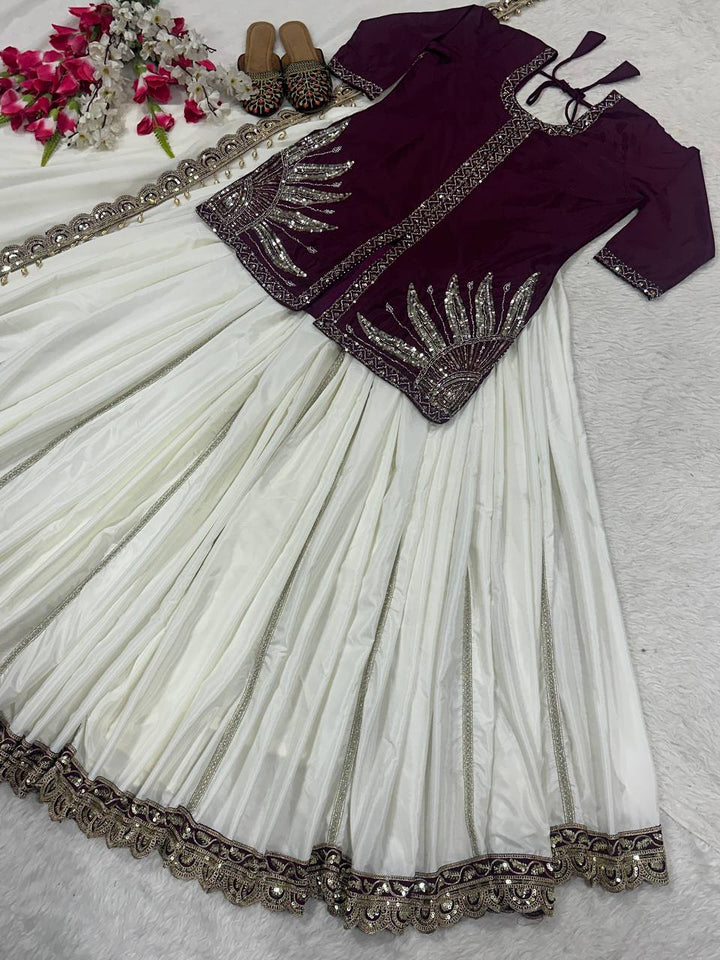 TOP  Lehnaga  With Dupatta