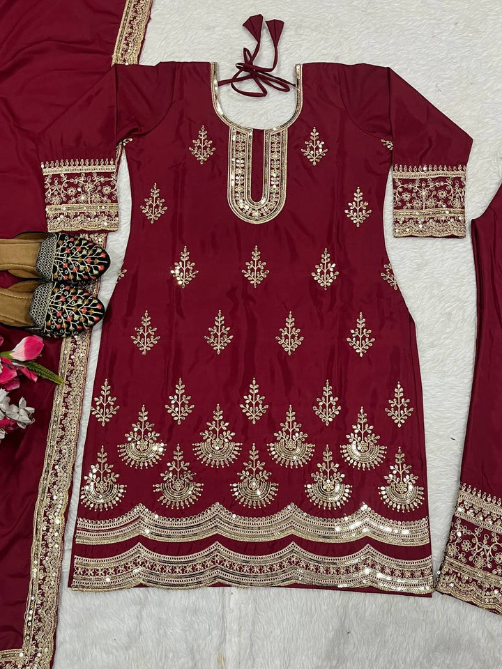 Kurti Pair With Dupatta