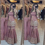 Top  And  Sharara  With Dupatta
