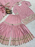 Top  And  Sharara  With Dupatta