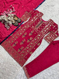 Launching New Designer Party Wear Look Organza Pure Pakistani Suit , Pant and Dupatta