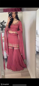 TOP And Sharara With Dupatta