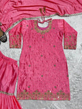 TOP And Sharara With Dupatta
