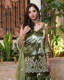 Top And Sharara With Dupatta