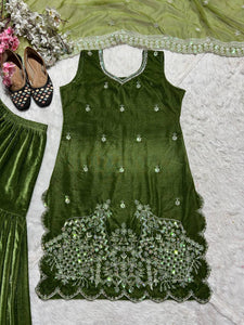 Top And Sharara With Dupatta