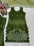 Top And Sharara With Dupatta