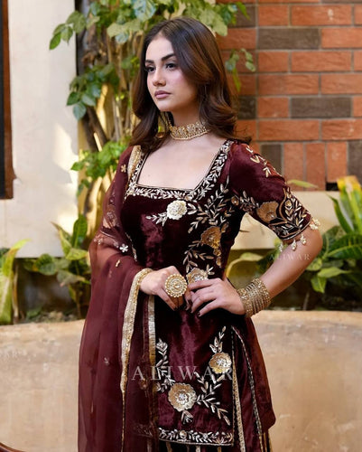 Top And sharara With Dupatta