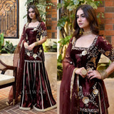 Top And sharara With Dupatta