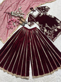 Top And sharara With Dupatta