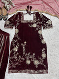 Top And sharara With Dupatta