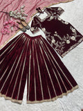 Top And sharara With Dupatta