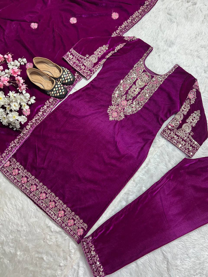 Top And Pent with Dupatta