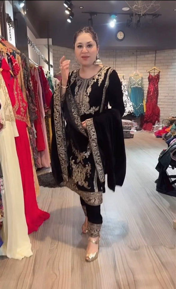 TOp And Pent With Dupatta
