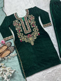 Top And Pant With Dupatta