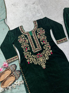 Top And Pant With Dupatta