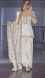 Launching New Designer Party Wear Look Top ,Dhoti Skirt and Dupatta*