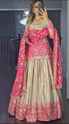 Top And lahanaga With Dupatta