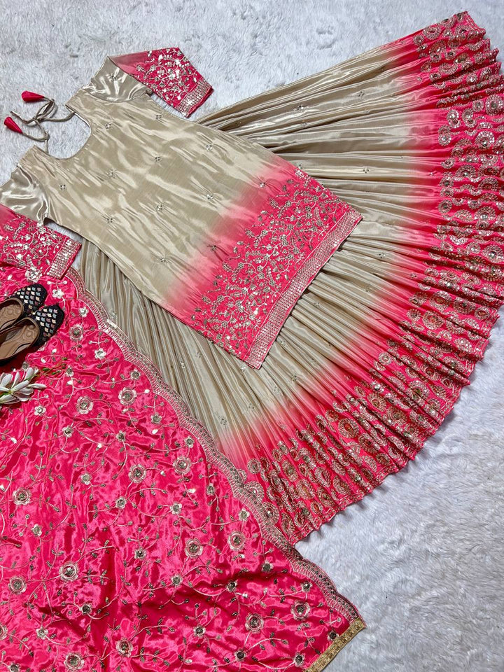 Top And lahanaga With Dupatta