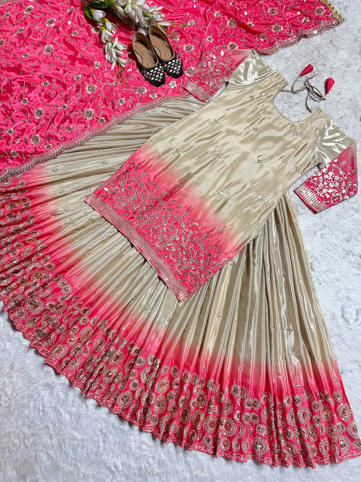 Top And lahanaga With Dupatta