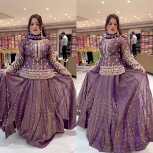 TOP And Lehanaga With Dupatta
