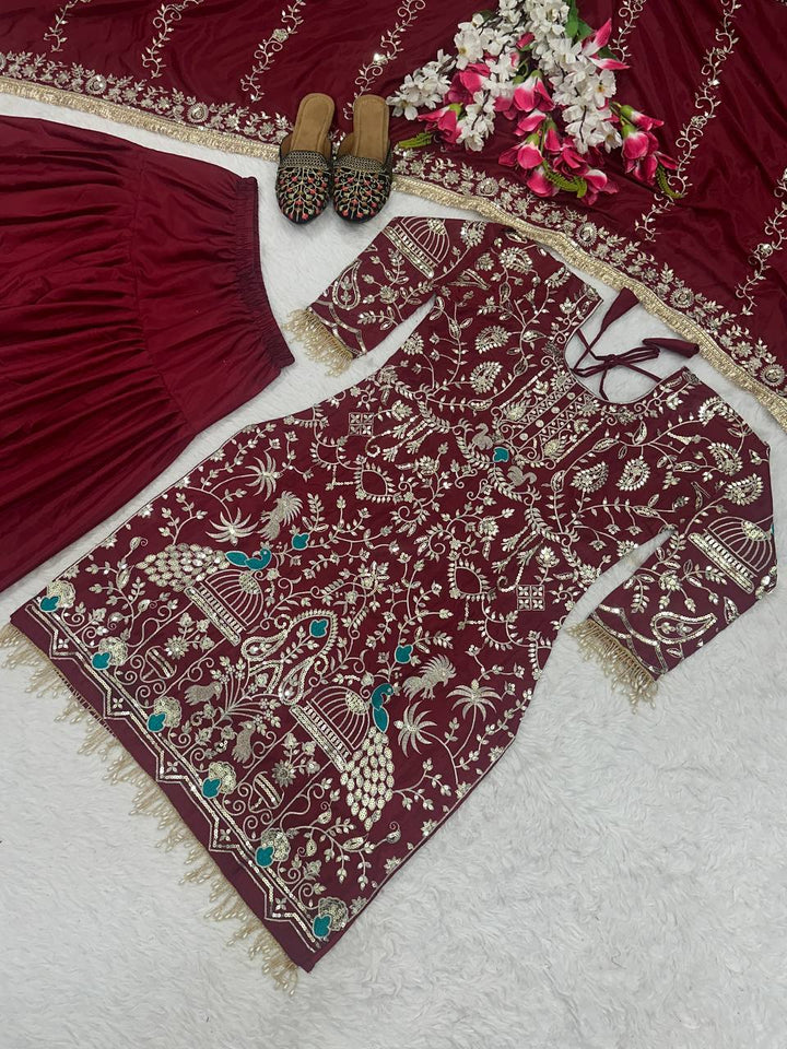 Launching New Designer Party Wear Look Top ,Dhoti Salwar and Dupatta