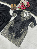 Launching New Designer Party Wear Look Top , Sharara Plazzo  and Dupatta