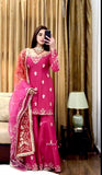 *Launching New Design *(Top&Sarara&dupatta)* Reddy To Wear Look Design