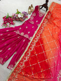 *Launching New Design *(Top&Sarara&dupatta)* Reddy To Wear Look Design