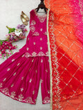 *Launching New Design *(Top&Sarara&dupatta)* Reddy To Wear Look Design