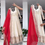 Launching New Design *(Princess-Cut Gwon)*Reddy To Party Wear Look pics