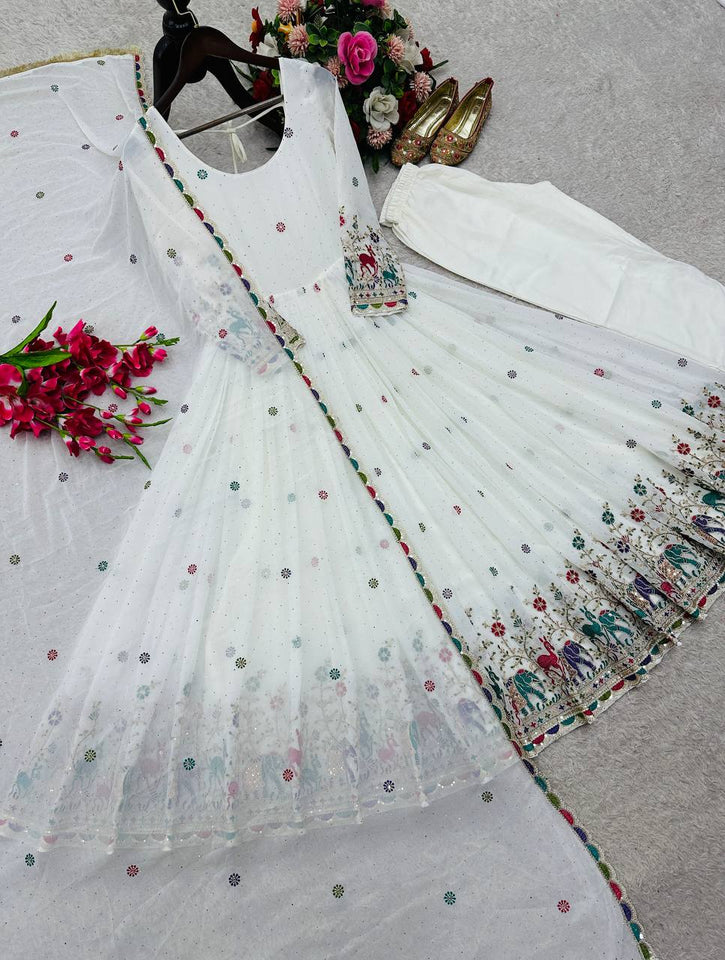 Launching New Our *(Real Modling Product)*Reddy To Party Wear Look Design