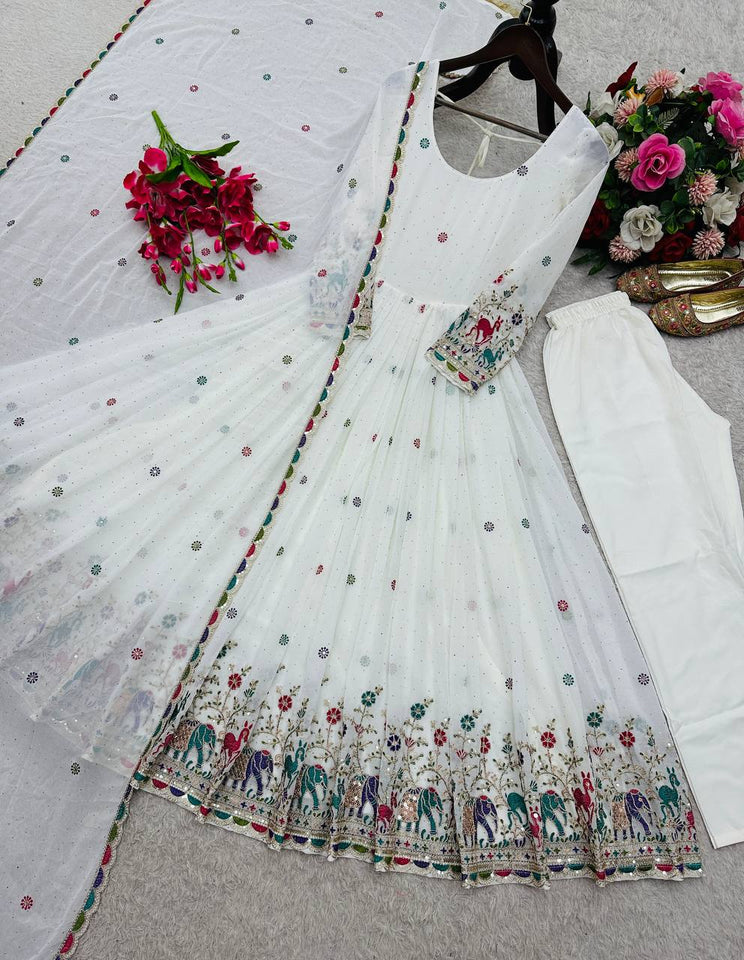 Launching New Our *(Real Modling Product)*Reddy To Party Wear Look Design
